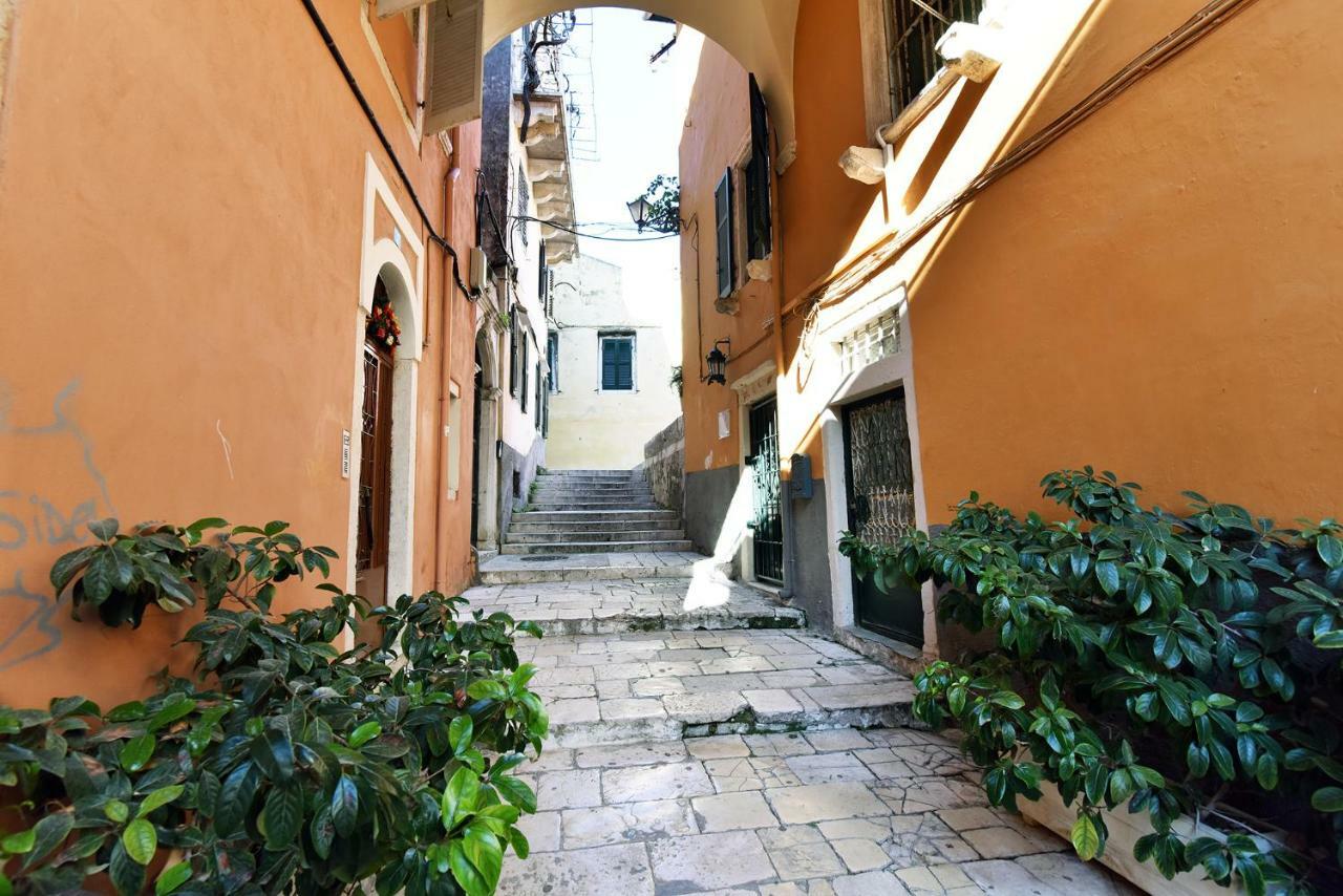 Charming Venetian Town House In The Old Town Of Corfu Villa Corfu  Ngoại thất bức ảnh